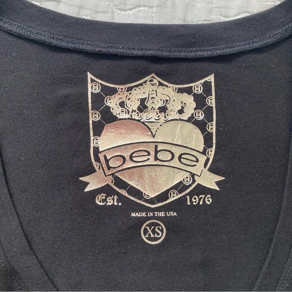 Y2K Bedazzled Low Cut Butterfly Tee 🦋 - Picture 6 of 7